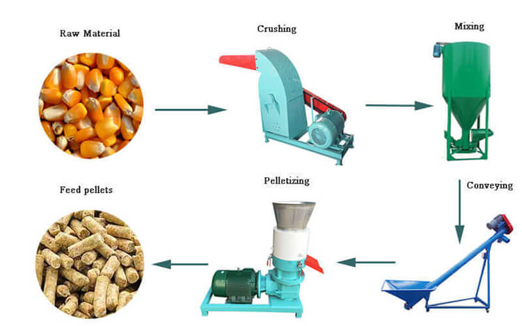 animal feed pellet production line (4)