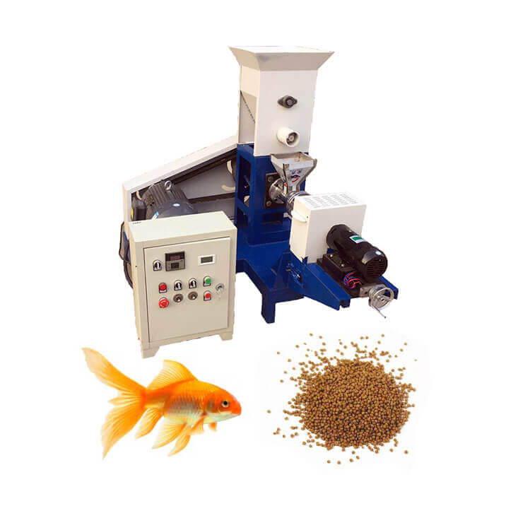Small Electric Floating Fish Feed Extruder Machine (3)