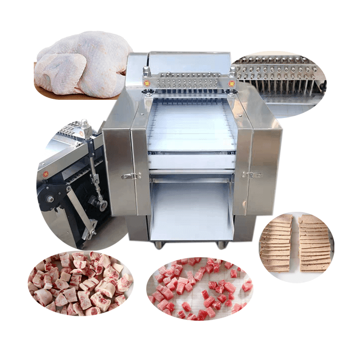 Fresh Frozen Meat Cube Cutter Machine (11)