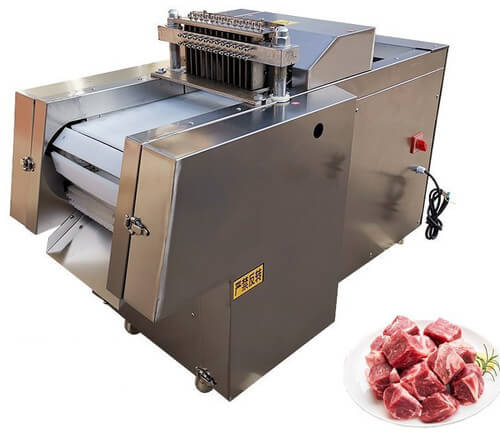 Industrial Commercial Frozen Meat Dicer Machine (11)